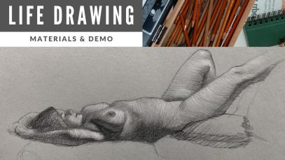 My Favorite Quick Figure Drawing Sketch Materials