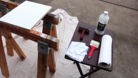 How to Mount a Drawing to a DaVinci Wood Panel