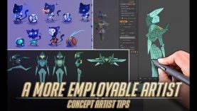 How to be a more EMPLOYABLE artist in Video Games