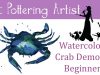 Watercolour Crab Tutorial Realtime