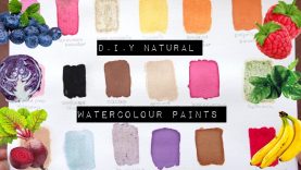 D.I.Y Natural Watercolour Paints