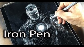 I Draw Iron Man with an Iron Pen DP