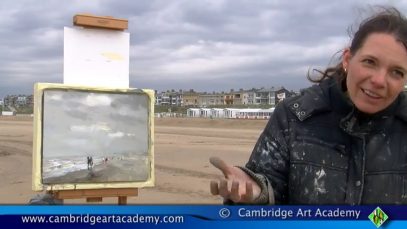 How To Paint A Seascape Demonstration in oils by artist