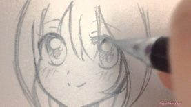 Draw a Manga Girl Real Time