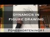 Dynamics in Figure Drawing Foreshortening study 1