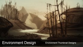 Environment Design Thumbnail Concept Design for Landscapes