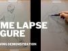 Time Lapse Figure Drawing Demonstration