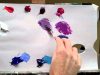 Basic acrylic colour mixing how to mix a perfect purple