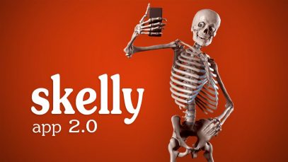 Skelly App 20 Trailer Posable Art Model