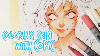 How To Color Skin with COPIC ★ slow tutorial