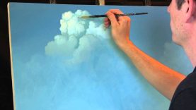 Painting Clouds with Tim Gagnon A Time Lapse Speed Landscape