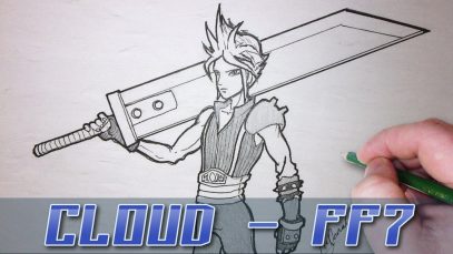 Let39s Draw Cloud FF7