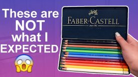 THESE PENCILS ARE NOT WHAT I EXPECTED Faber Castell Polychromos