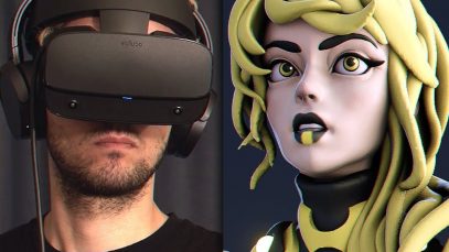 VR Sculpting is AMAZING My first Oculus Medium Character