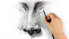How to Draw a Nose Step by Step