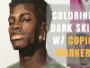 Coloring Dark Skin w Copic Marker