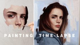 PORTRAIT PAINTING TIME LAPSE Oil Painting