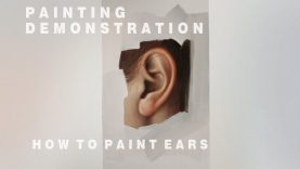 OIL PAINTING DEMONSTRATION 4 How To Paint Ears