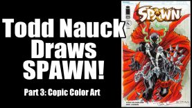Todd Nauck draws Spawn Part 3 Color Art