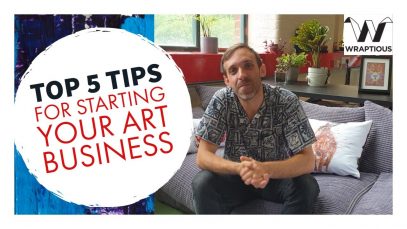 5 Top Tips for Starting Your Art Business