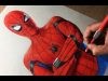 Drawing Spiderman Homecoming Marvel Avengers Timelapse