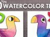 10 MORE WATERCOLOR TIPS For Beginners