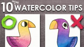 10 MORE WATERCOLOR TIPS For Beginners