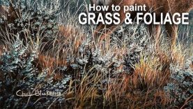 My Favorite Way to Paint GRASS amp FOLIAGE