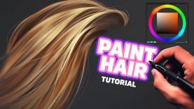 Paint Hair like a Pro Digital Painting