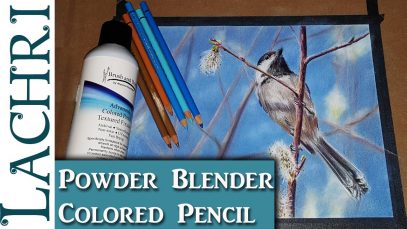 First Impressions of the new Powder Blender for Colored Pencil