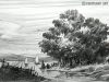 Learn A Landscape Drawing With Very Easy Practice Pencil Strokes