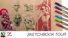 Moleskine sketchbook 41 by MattiasA on DeviantArt