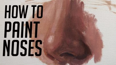 Oil Painting for Beginners How to Paint the Nose