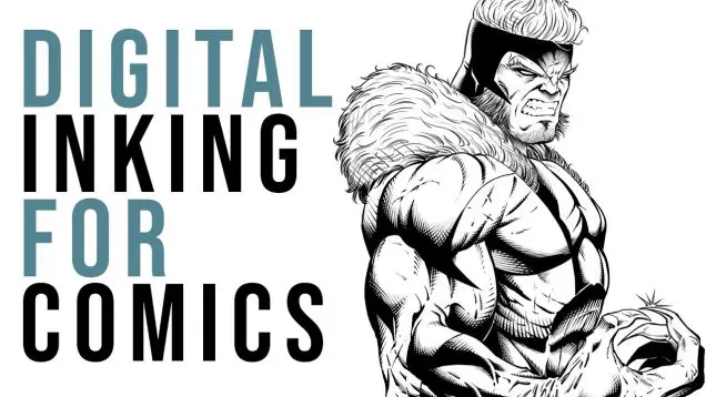 Creating Comic Books Inking Comics With Brushes Paintingtube