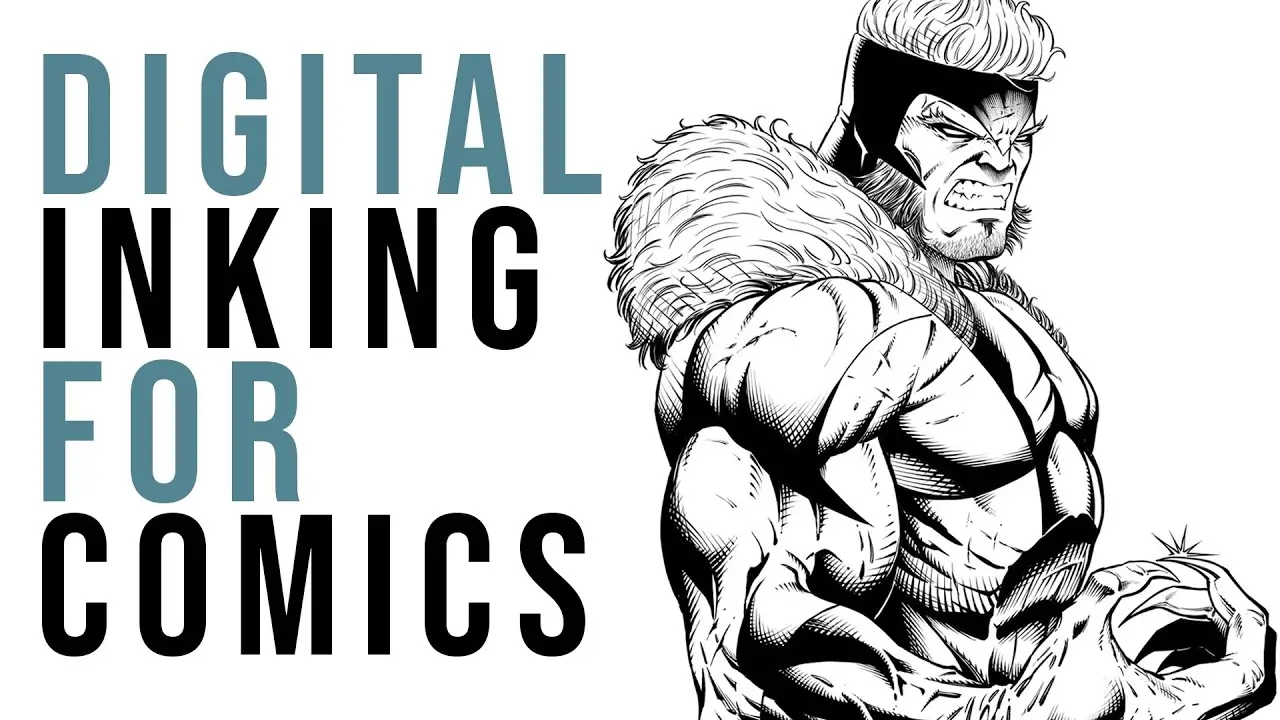 Tips on Traditional Inking for Comics 