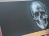 Iwata Neo CN Airbrush Speedpainting Videoanleitung detailreicher Totenkopf Skull (HowTo