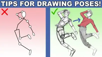 Tips for Drawing Poses | My Pose Drawing Process
