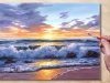 Acrylic Painting Seascape Sunset