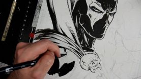 Tips on Traditional Inking for Comics