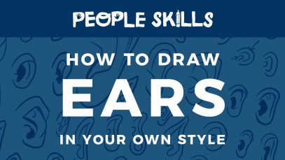 How to Draw Ears in Your Own Style // People