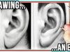 How To Draw An Ear | Realistic step by step