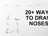 How to Draw Manga Noses