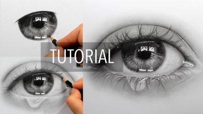 realistic eye drawing tutorial