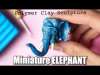 Polymer Clay Elephant Sculpture // Speed Sculpting