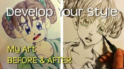 ❤How to Develop Your Own Drawing Style ❤ My Art