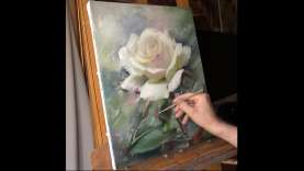 alla-prima-speed-painting-white-rose