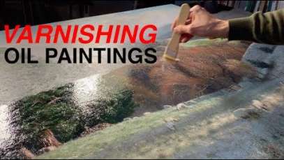 How to VARNISH an Oil Painting – My TOP 5