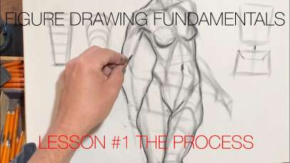 Figure Drawing Fundamentals – Lesson #1 The Process