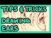 HOW TO DRAW EARS: Art Tutorial Tips and Tricks for