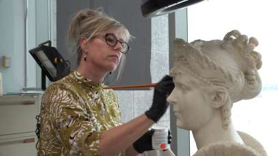 Restoring The Empress Josephine Marble Bust